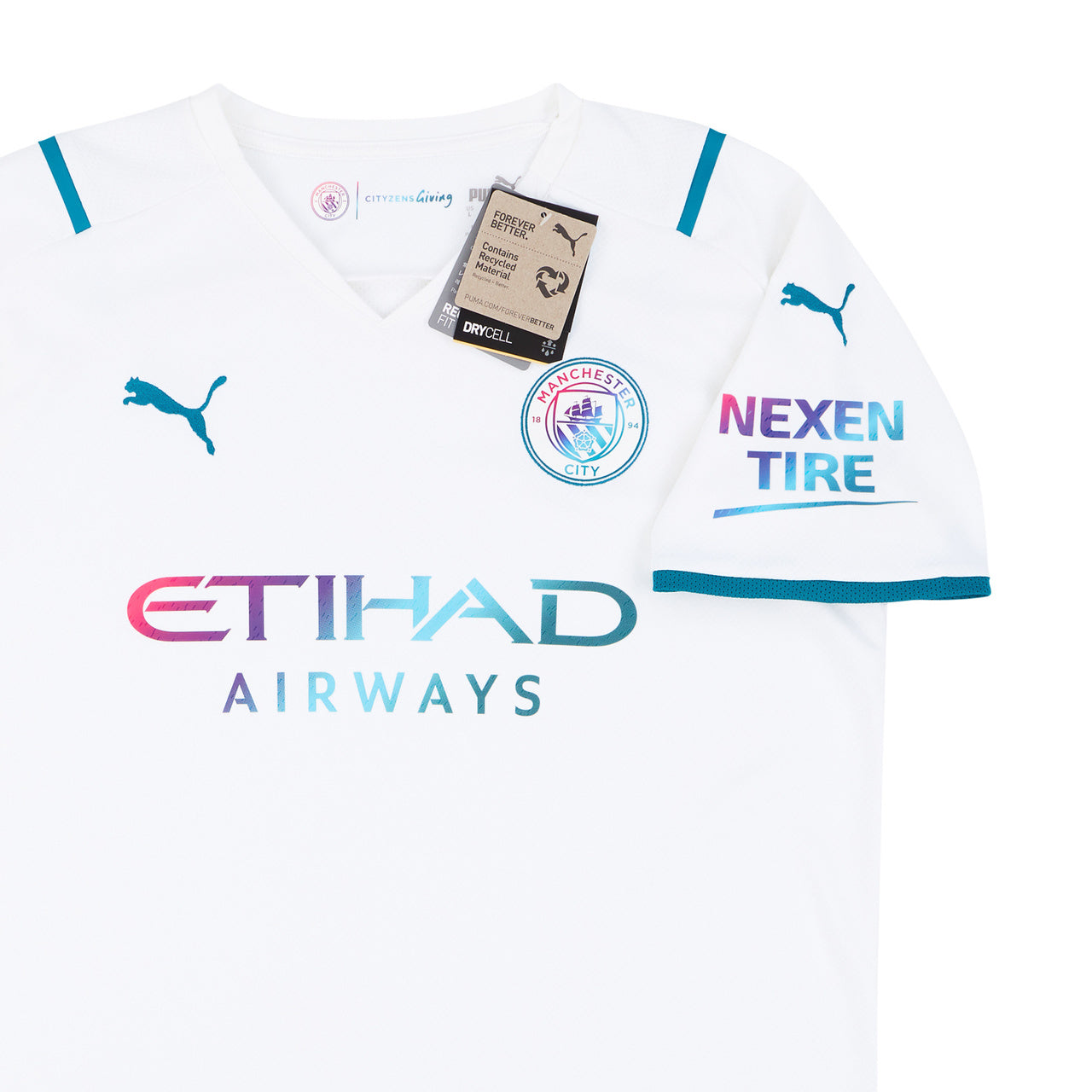 21-22 Manchester City Away Shirt - mysteryjerseys.ca